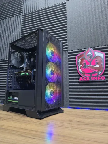 ? PC Gamer Ryzen 5 3500X + RX 570 + 16GB RAM + SSD 240GB ? USADO + GARANTIA