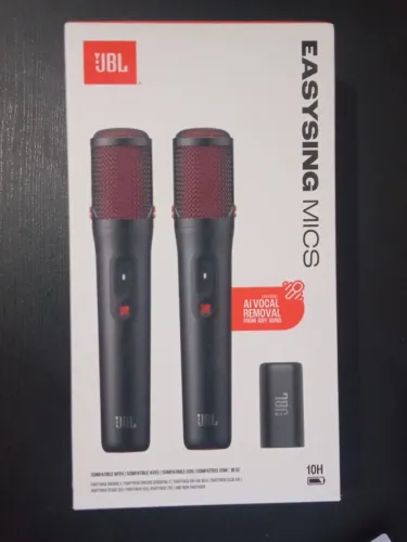 Microfone JBL EasySing Mics