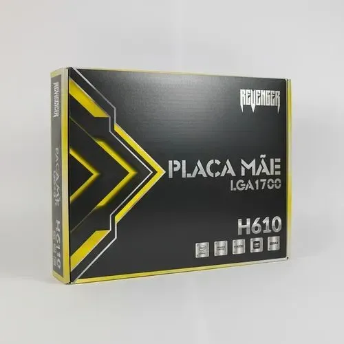 Placa mãe H610 LGA 1700 DDR4 Revenger