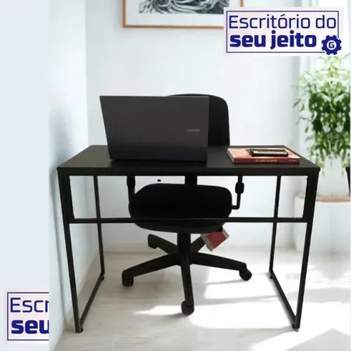 Mesa de Escritório NOVA Estilo Industrial Multiuso para Computador Notebook Estudo Office