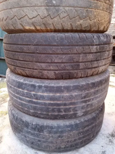 Pneus aro 16 +câmera+roda