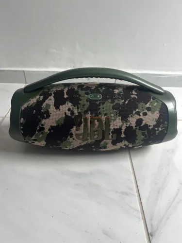Caixa Jbl boombox 3 camuflada nova e original