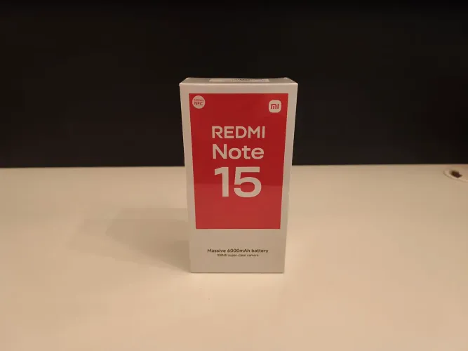 Xiaomi RedMi Note 15 8GB 256GB Novo Lacrado
