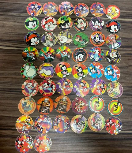 Lote tazos Animaniacs arma e voa