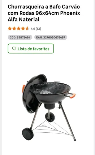 CHURRASQUEIRA CARVÃO A BAFO vamos negociar!!! Vale a pena 