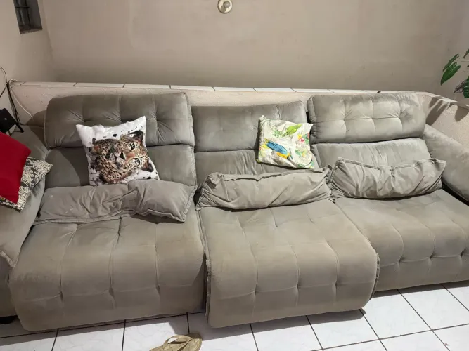 Sofá reclinável!