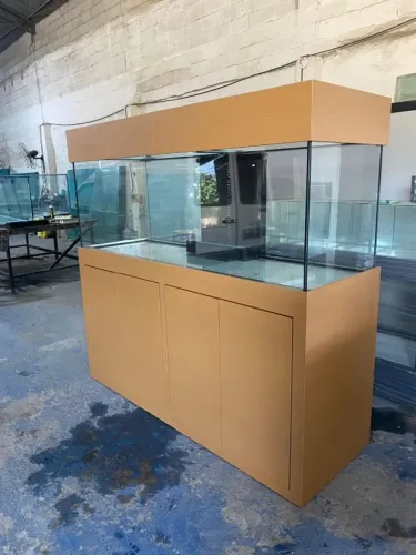 Aquário 180x60x60 (12mm) completo extra clear !