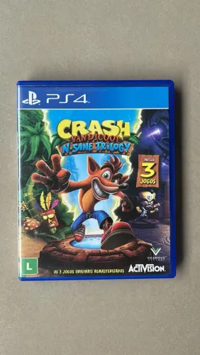 Crash Bandicoot Triology PS4 ( usado)