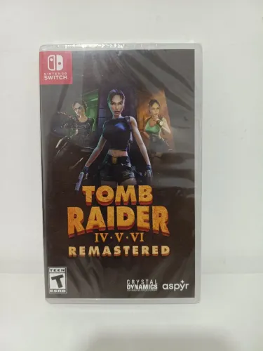 Tomb Raider Remastered Lacrado Nintendo Switch