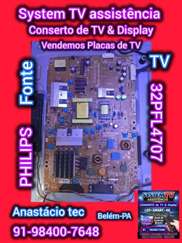 Fonte TV PHILIPS 32PFL4707