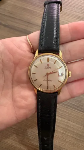 Relógio Omega Seamaster Automatic Vintage Dourado