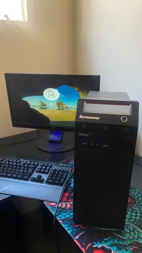 Cpu para home office com entrada hdmi, ssd de 120gb, fonte 300w 80 plus, teclado e mouse