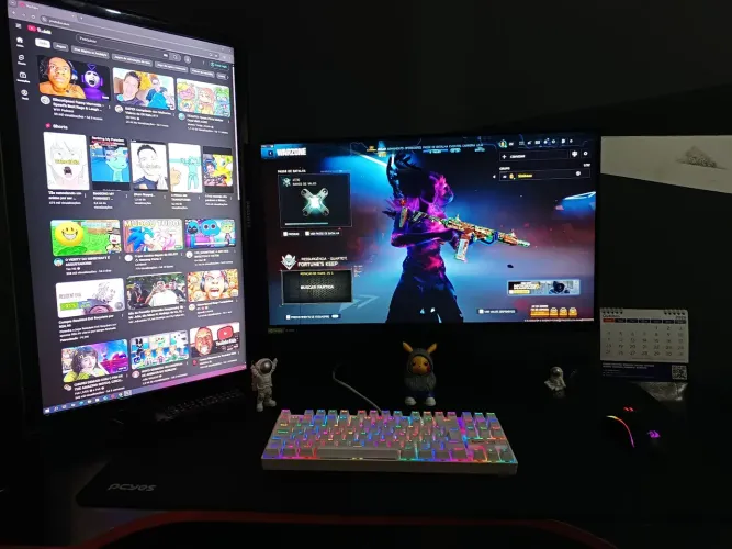 Setup Gamer Forte Roda qualquer Jogos