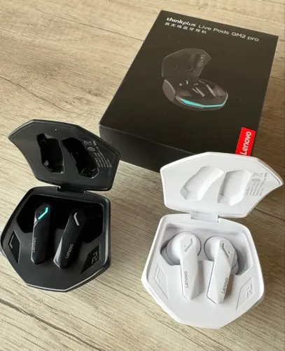 Fone Lenovo GM2 pro baixa latência para Gamers ótima qualidade de som