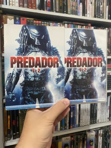 Predador 1 e 2 Box DVD Duologia Original 2 filmes Ação Ficção