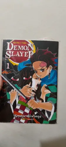 Lote de Mangás Demon Slayer 1 ao 10 / 20,21,22,23 + Extras