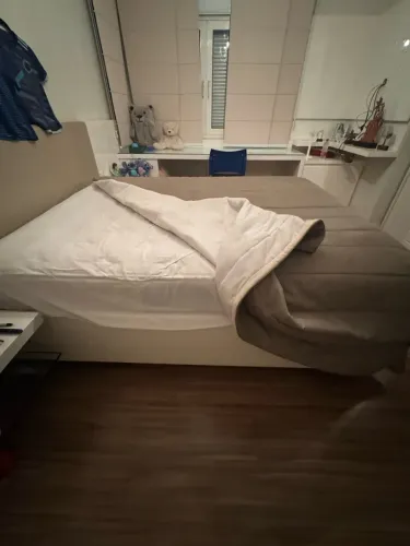 Cama box com colchão em molas tamanho queen