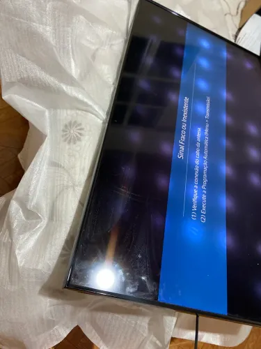 TV SAMSUNG FUNCIONANDO TUDO ?