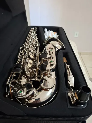 Sax alto Quasar QSA100N NOVO Mib