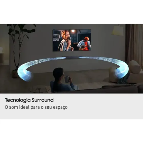 Soundbar Samsung HW-B400F Bluetooth 40W Surround Woofer Integrado