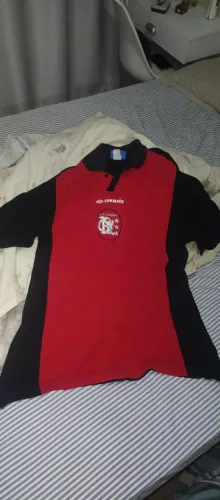 Camisa Polo Flamengo Umbro Anos 90 Original | Tamanho G | Rara