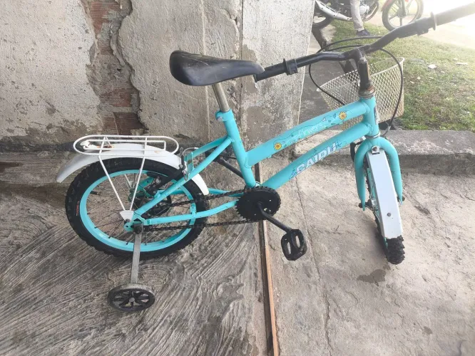 Bicicleta infantil aro 16 rodas em alumínio *99