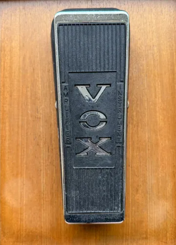 Pedal Wah Wah Vox V847 Original Wah-Wah + Caixa | Clássico Vintage