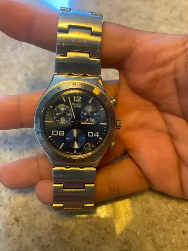 Relógio Swatch Original Prata