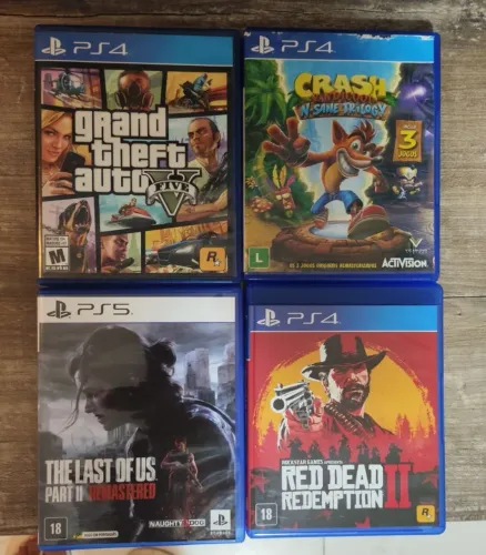 Vendo jogos PS4 e PS5