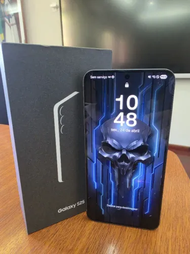 Samsung Galaxy S25 512GB - Impecável + Capa Original (Na Caixa)