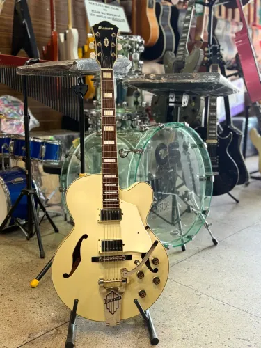 Guitarra IBANEZ ARTCORE AF75TDG + CASE | SEMIACÚSTICA
