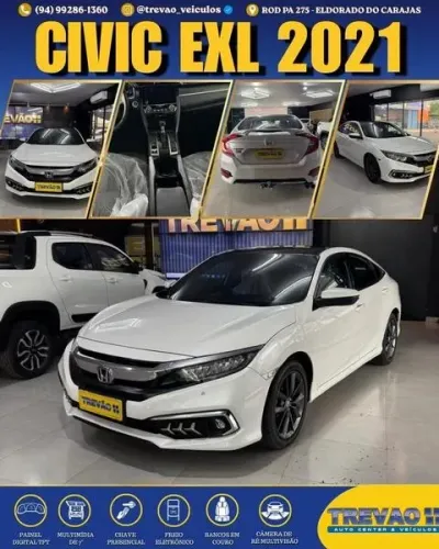 Honda Civic Sedan EXL 2.0 Flex 16V Aut.4p 2021
