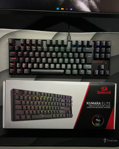 Teclado Mecânico Gamer Redragon Kumara Elite Switch Brown 75% - Completo