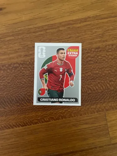 Cristiano Ronaldo Extra Nivel: Prata Figurinha 2026