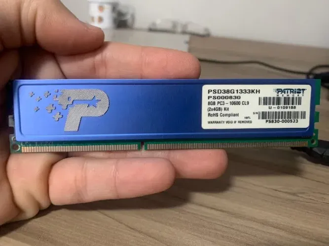 Memória DDR3 4GB 1333MHz