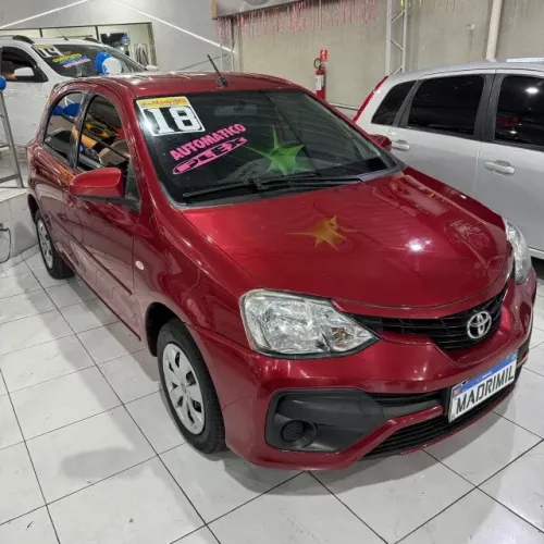 Toyota Etios Ready! 1.5 Flex 16V 5P Aut. 2018