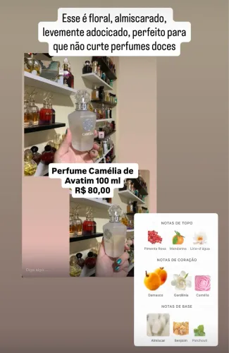 Perfume Camélia