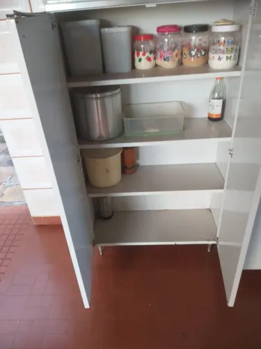 Armário de cozinha em aço