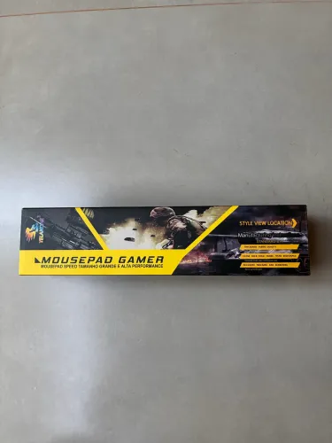    Mousepad Gamer 70x30 Antiderrapante - Novo