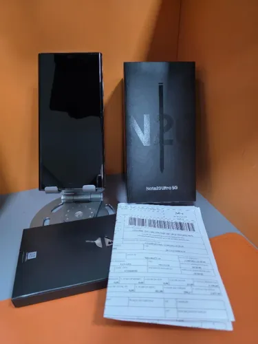 Samsung Galaxy Note20 Ultra 5G - Preto Modelo: SM-N986B/DS | 256 GB | S-Pen - Com Nota F.