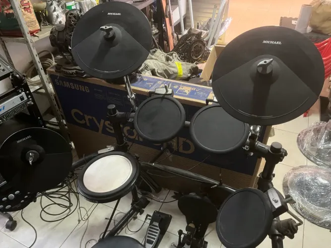 Bateria Eletrônica Michael DDM-110 Completa 