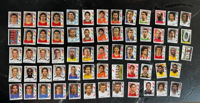 Lote album de figurinhas Copa do Mundo 2006 Panini 60+ unidades
