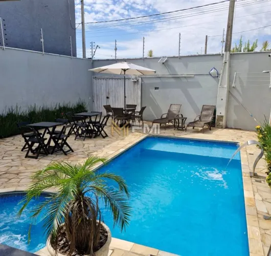 CHACARA COM LAZER COMPLETO À VENDA - PORTEIRA FECHADA - MONTE MOR