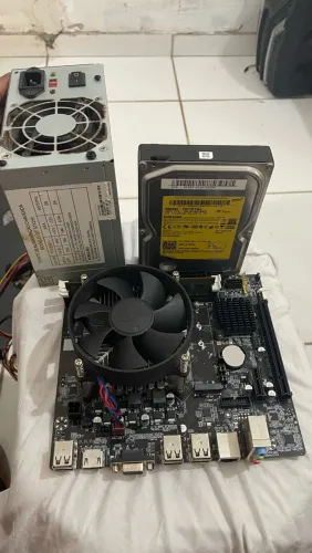 Placa mãe Duex DXMBH61G M2 + processador Intel Pentium G2020