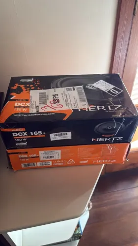 Kit 2 Vias Hertz Dsk 165.3 + Coaxial Dcx 165.3