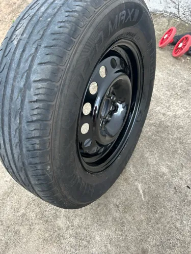 ESTEPE COMPLETO ARO15+PNEU 205/70 FIAT