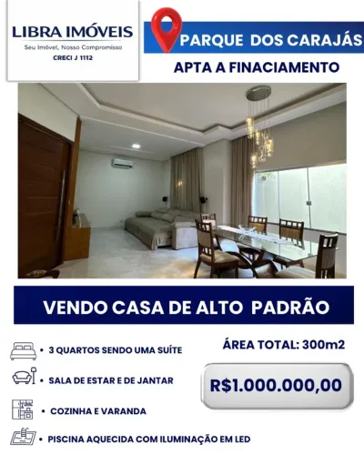 IMOBILIÁRIA LIBRA IMÓVES VENDE CASA DE ALTO PADRÃO