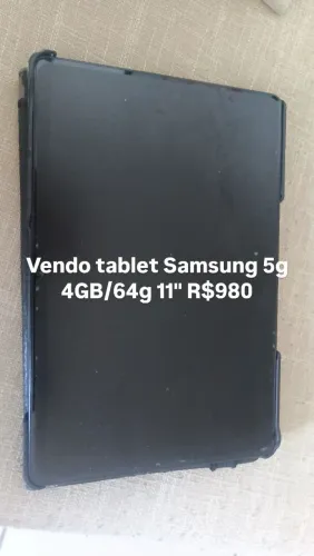 Vendo tablet Samsung 5g 4GB 64GB tamanho 11"