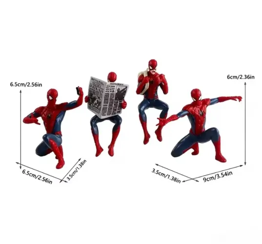 Action Figure Homem Aranha Spider Man Mini Poses Figura de Ação