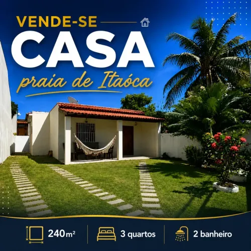 Oportunidade! Casa venda,Praia de Itaóca - Itapemirim - ES